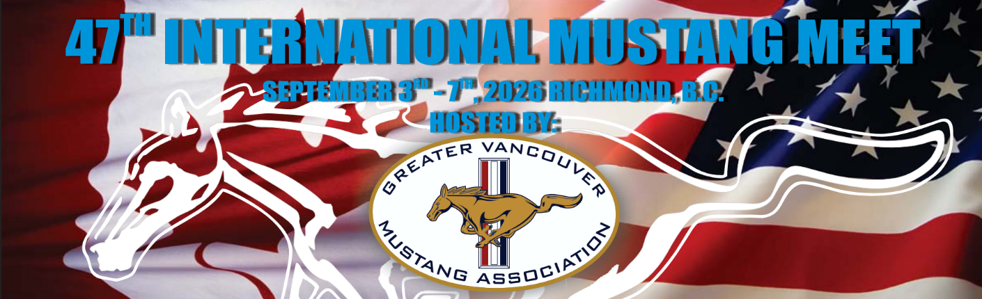 47th International Mustang Meet, Richmond, BC, Canada